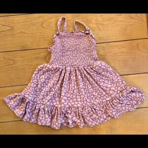 Desert Leopard tank smocked dress Little Sleepies Lion King Play line